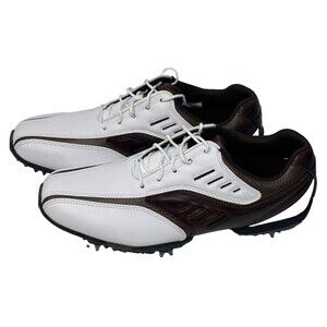Footjoy Mens 8 Street Golf Shoes Leather Waterproof Cleats Soft Spikes 8M NEW
